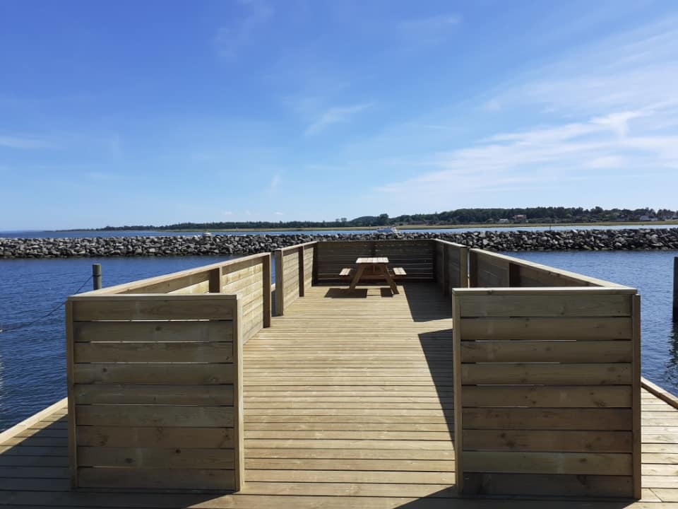 Ny bådebro Udbyhøj Havn